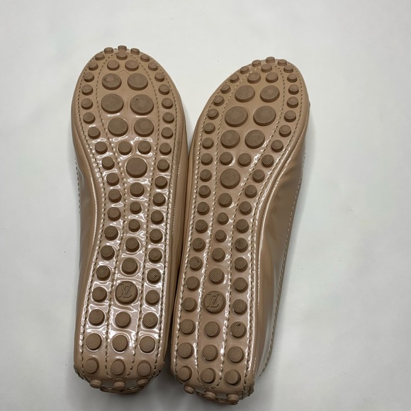 LOUIS VUITTON Patent Oxford Ballerina Flats 37.5 - Picture 5 of 8